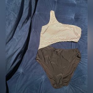 A&F Cutout One Piece Swim